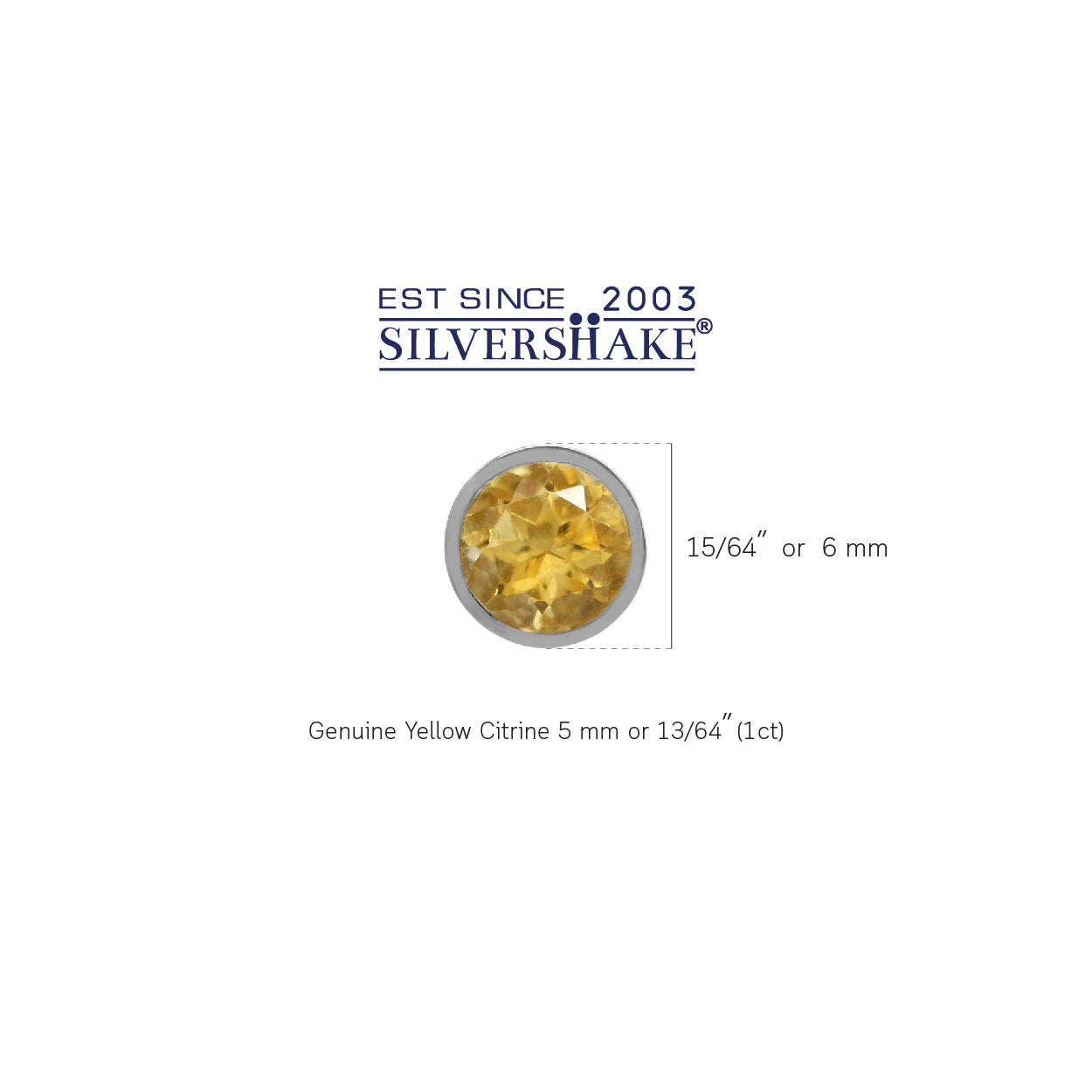 1ct. 5mm Petite Round Natural Citrine White Gold Plated 925 Sterling Silver Filigree Stud Earrings - Silvershake-store