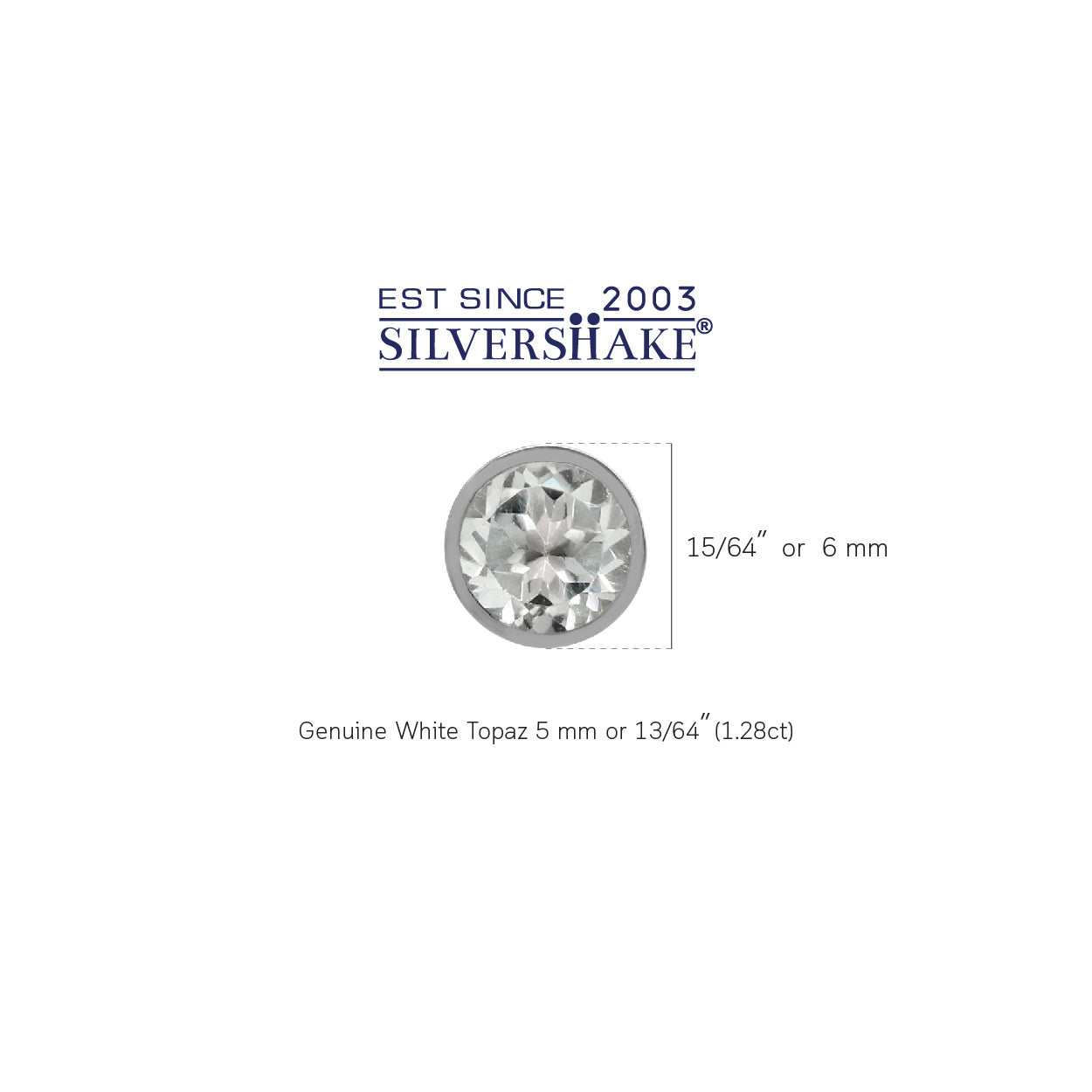 5MM Petite Genuine White Topaz 925 Sterling Silver Filigree Stud Earrings April Birthstone Substitution for Diamond - Silvershake-store