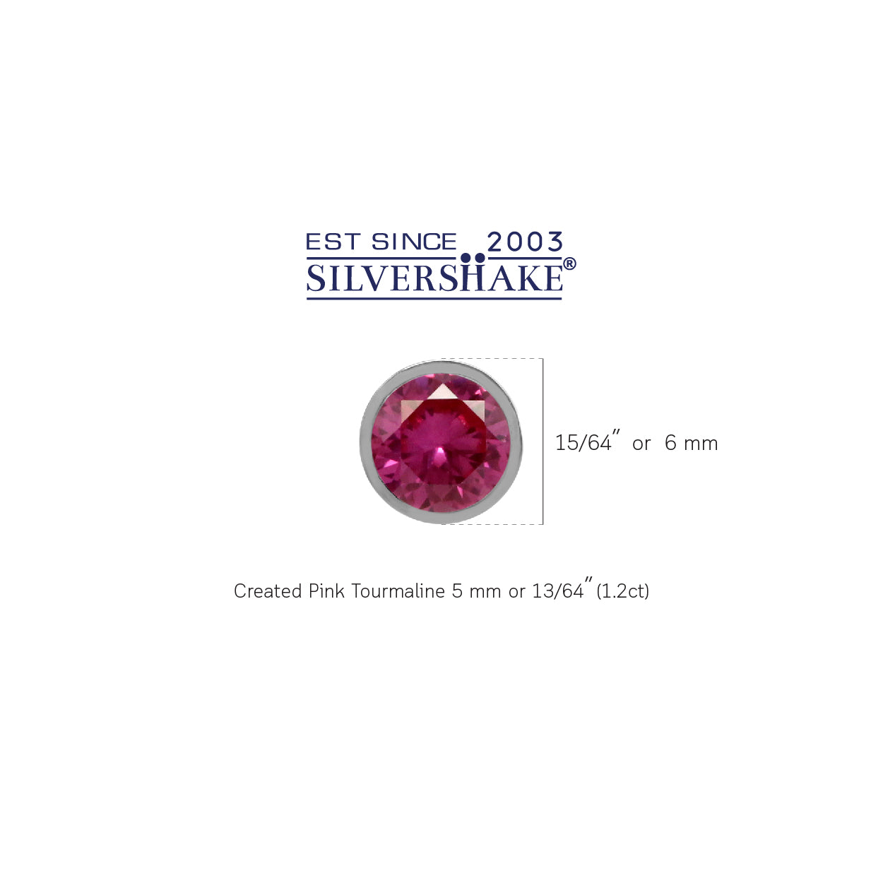5mm Petite Created Pink Tourmaline 925 Sterling Silver Filigree Stud Earrings Jewelry for Women - Silvershake-store