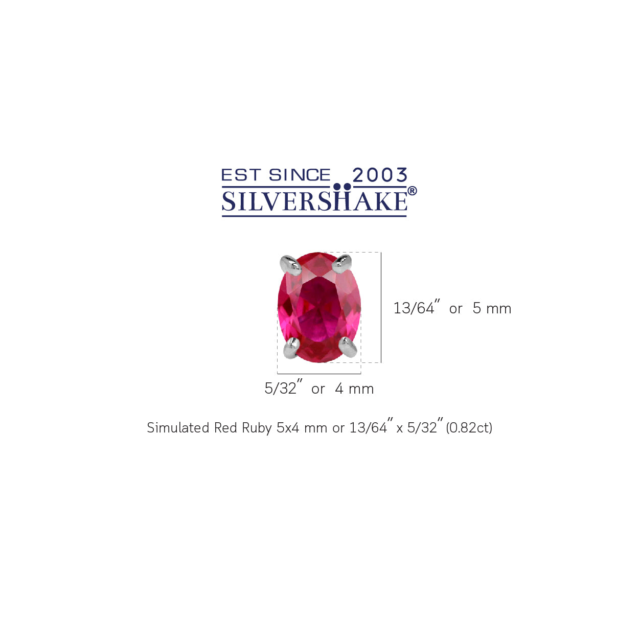 Petite 5X4mm Simulated Oval Shape Red Ruby 925 Sterling Silver Stud Gemstone Earrings silvershake