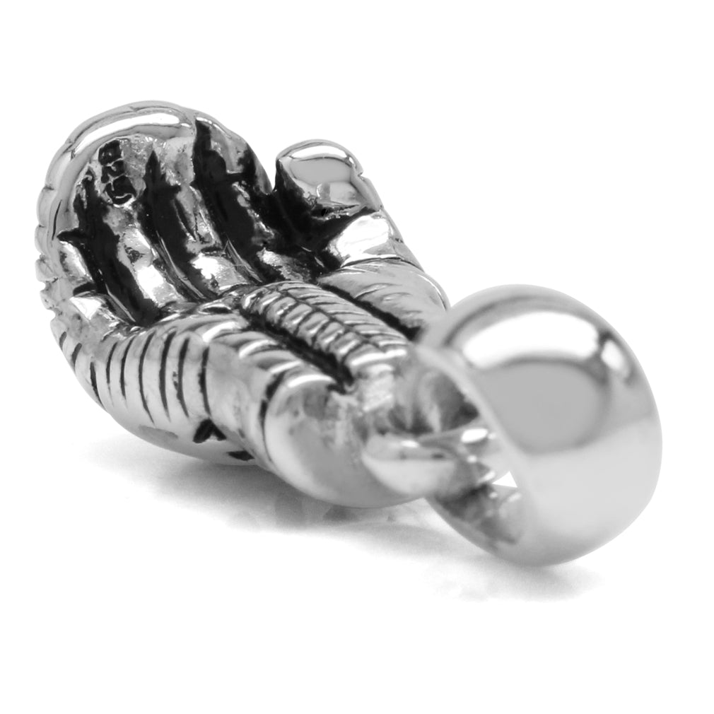 Silvershake 925 Sterling Silver Boxing Glove Pendant - Silvershake-store