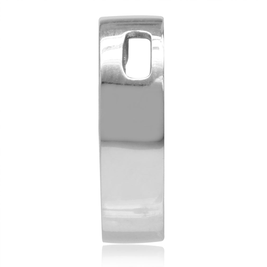 Silvershake 17mm Abalone Paua Shell 925 Sterling Silver Floating Slide Circle Modern Style Pendant - Silvershake-store