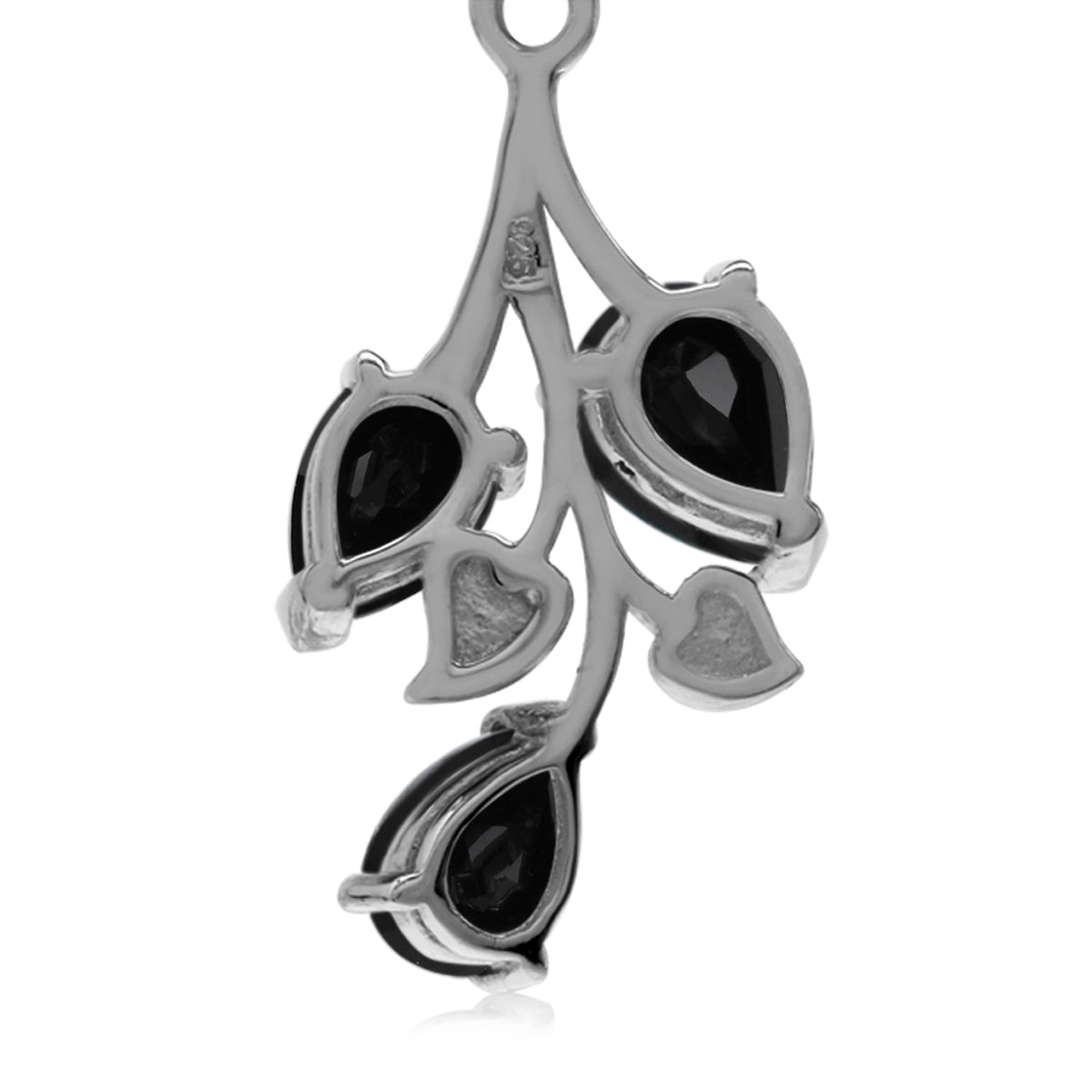 Black Onyx 925 Sterling Silver Pendant - Silvershake-store