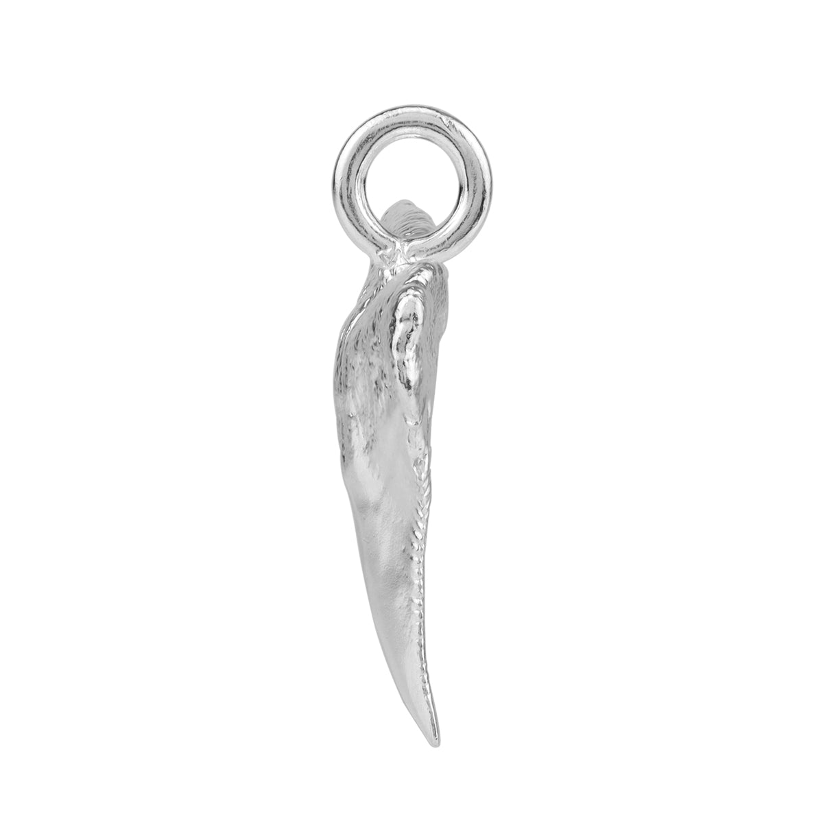 925 Sterling Silver Fashion Bull Shark Tooth Sealife Divers Casual Pendant