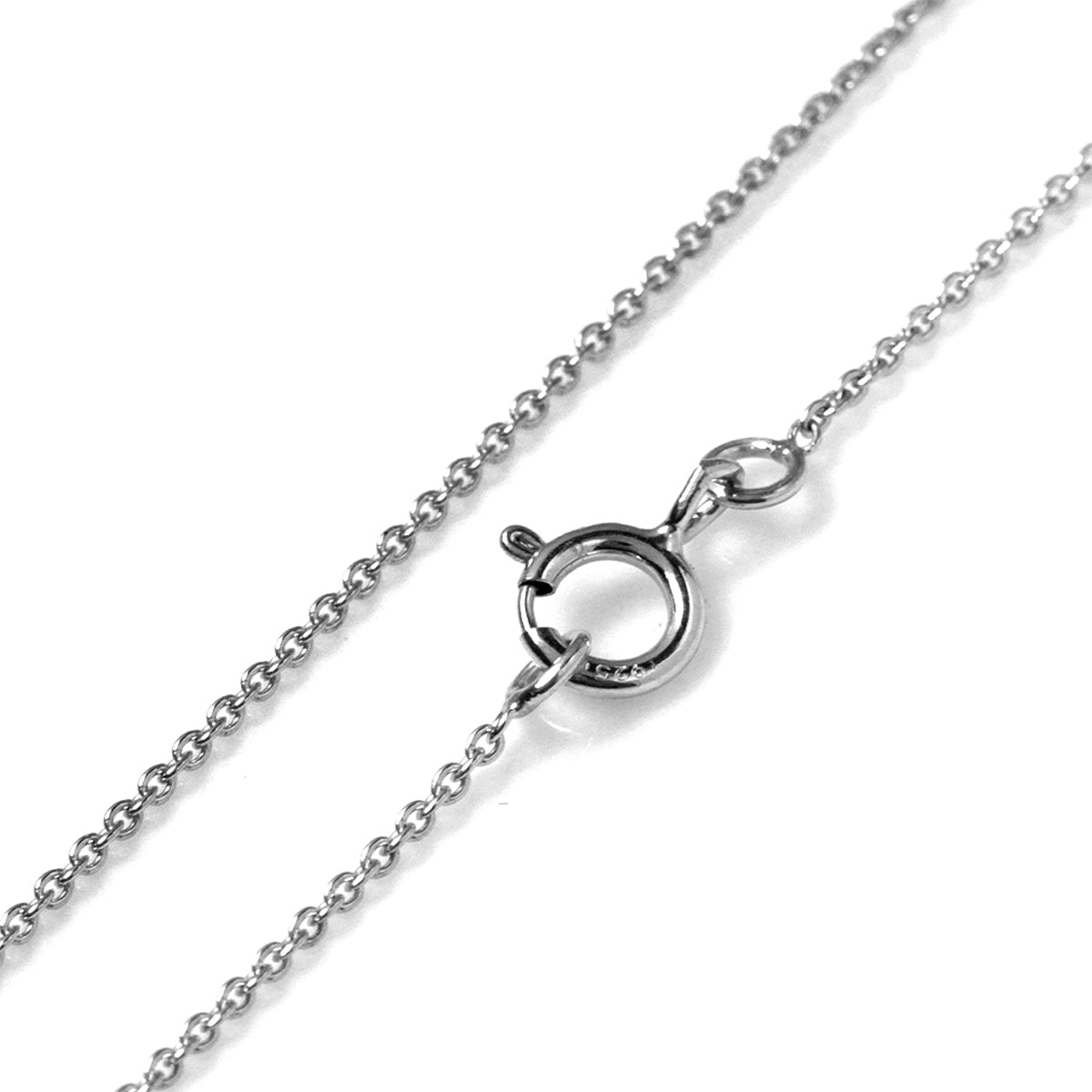 Created Blue Sapphire 925 Sterling Silver Celtic Knot Pendant with 18 Inch Chain Necklace - Silvershake-store