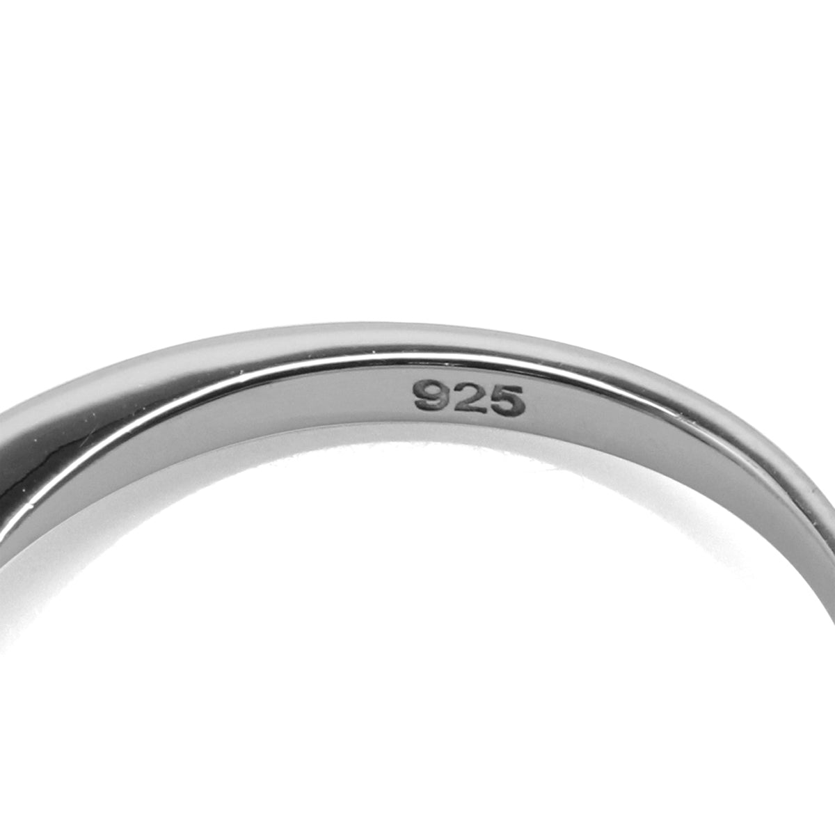 1.28ct. Natural Amethyst White Gold Plated 925 Sterling Silver Engagement Ring