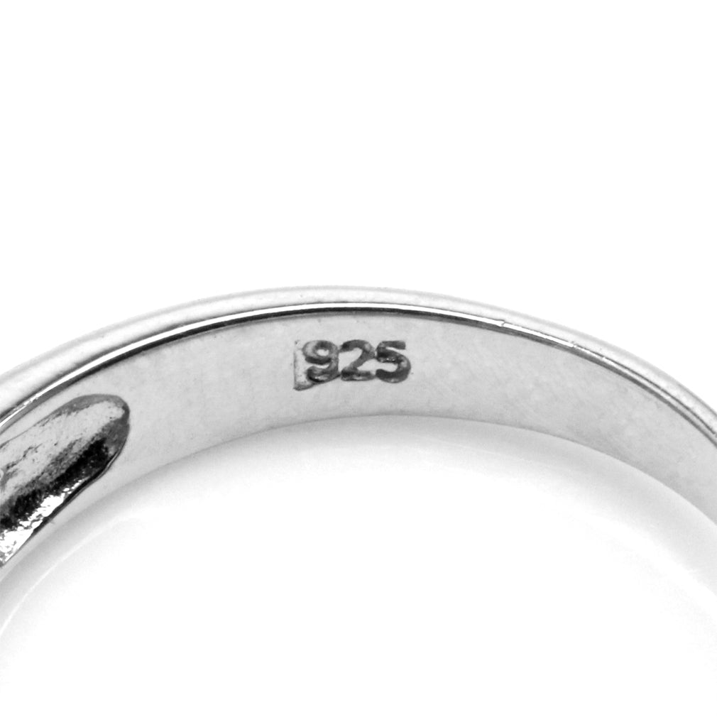 Natural Amethyst 925 Sterling Silver Celtic Knot Heart Ring - Silvershake-store