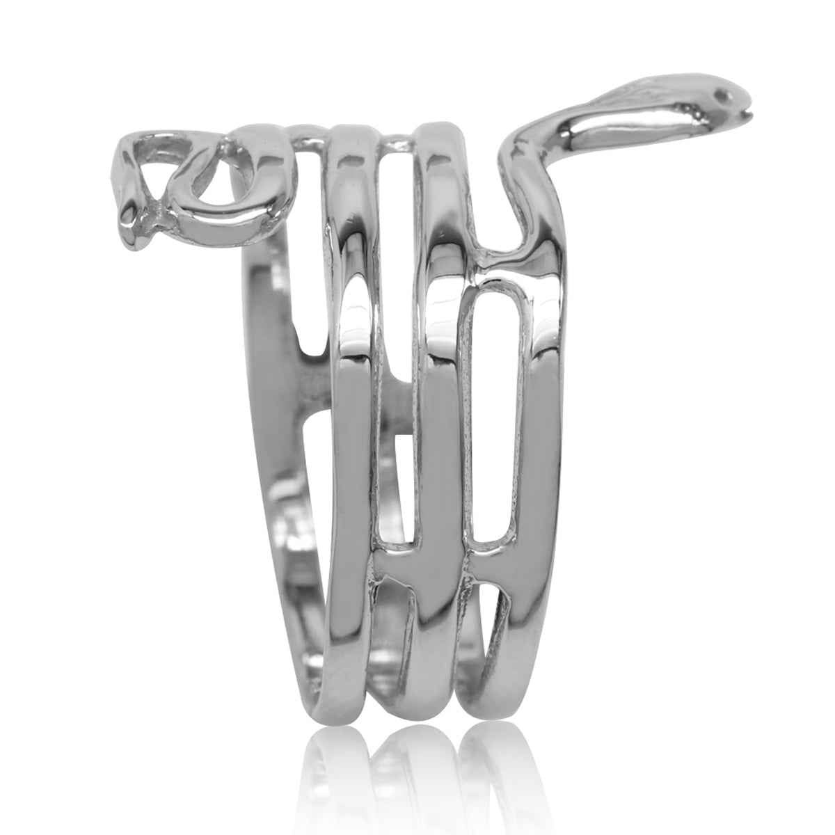 925 Sterling Silver Snake Wrap Ring