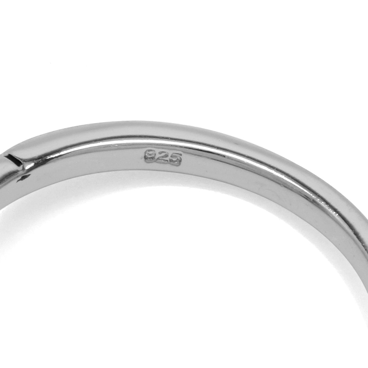 8X6mm Natural Oval Shape Moonstone 925 Sterling Silver Solitaire Ring - Silvershake-store