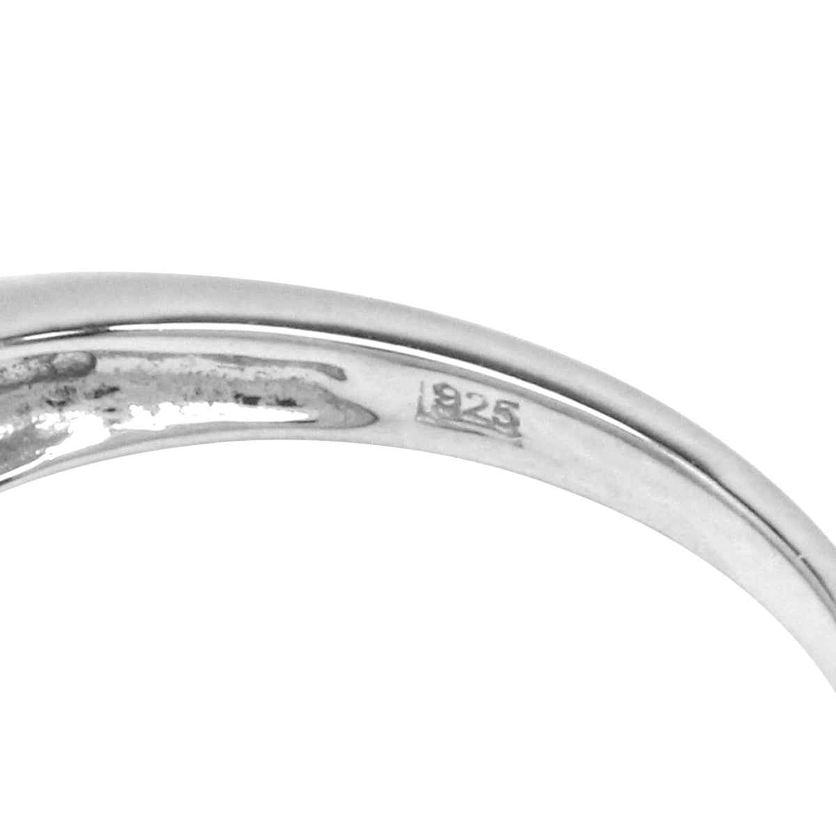Genuine Blue Topaz 925 Sterling Silver Angel Wings Ring