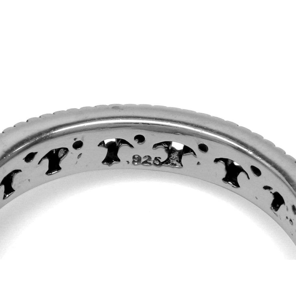 Genuine Tanzanite 925 Sterling Silver Stack Stackable Filigree Ring - Silvershake-store