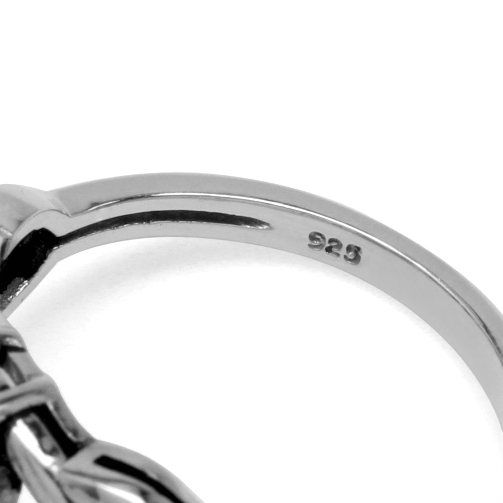 1.4 CTW 8X6mm Natural Oval Shape Red Garnet 925 Sterling Silver Celtic Knot Weave Solitaire Ring January Gemstone Birthstone Jewelry for Women - Silvershake-store