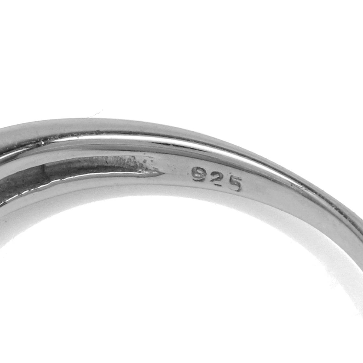 5MM Round Shape Labradorite 925 Sterling Silver Minimalist Modern Wavy Ring