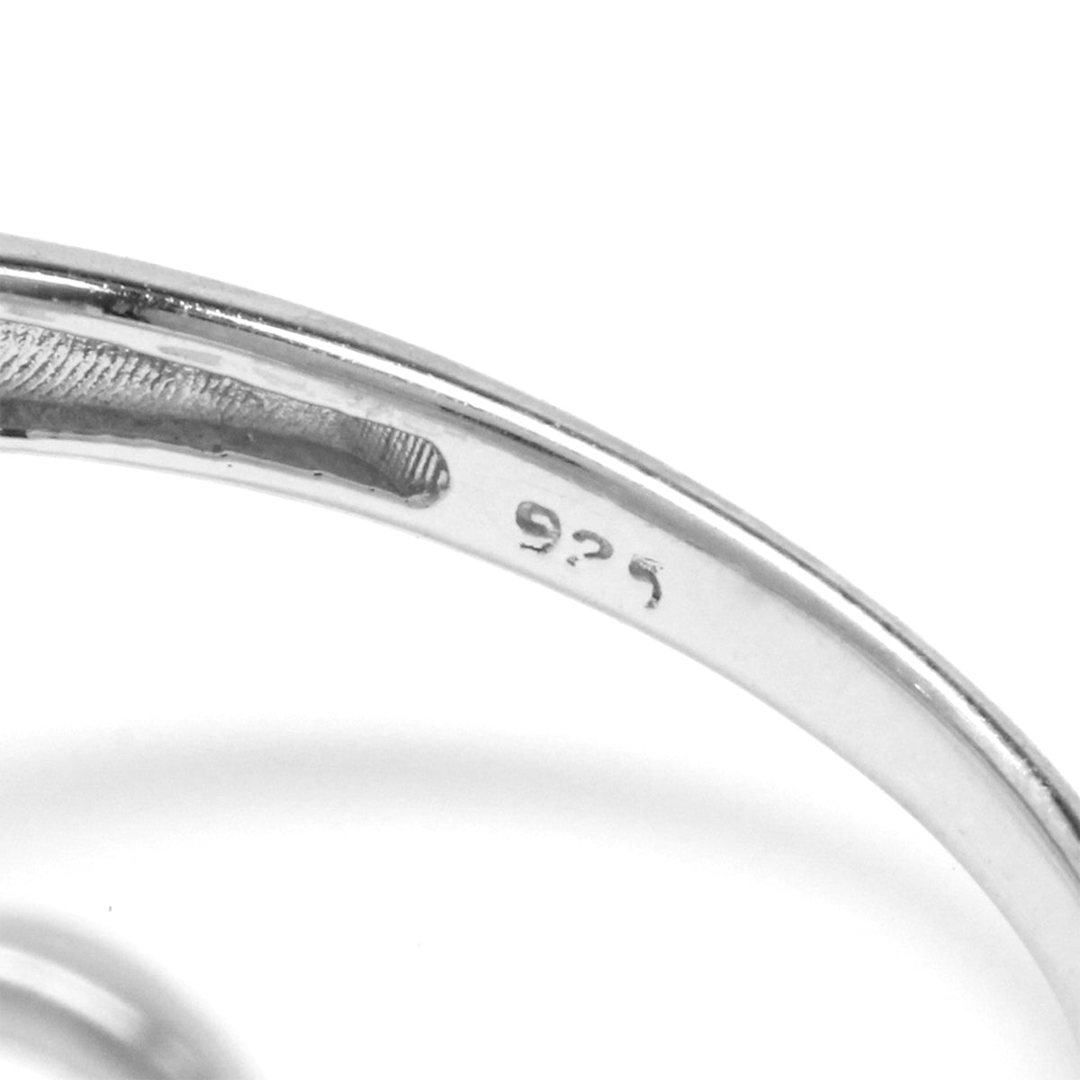 Natural Moonstone 925 Sterling Silver Triquetra Celtic Knot Heart Ring silvershake
