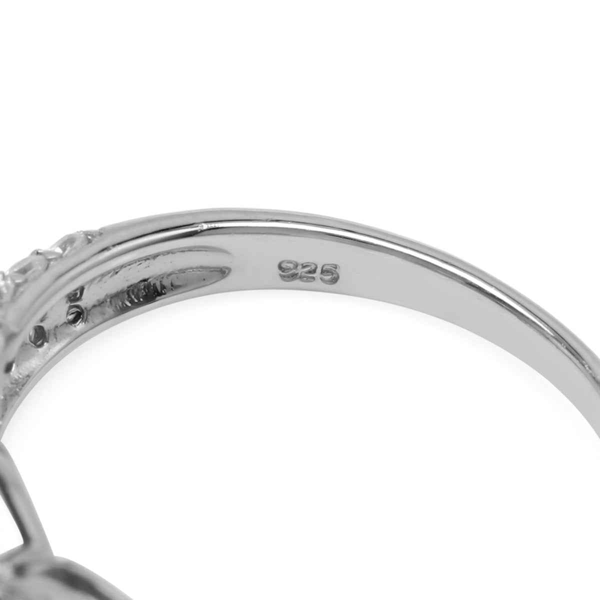 Simulated Color Change Alexandrite White Gold Plated 925 Sterling Silver