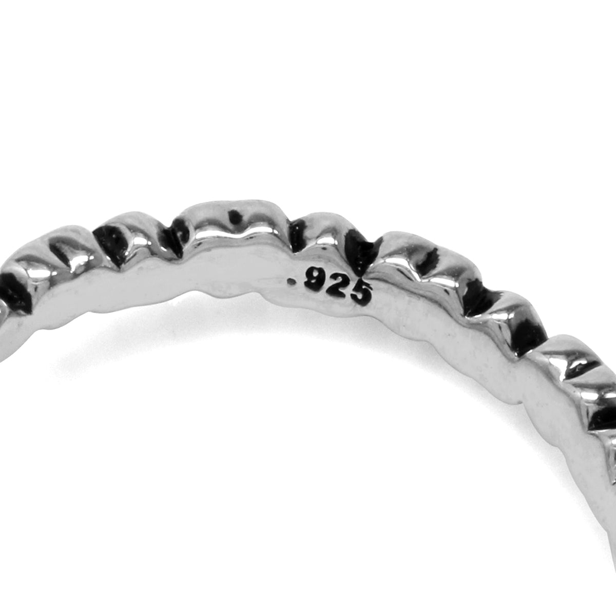Natural Garnet 925 Sterling Silver Stack Stackable Heart Solitaire Ring