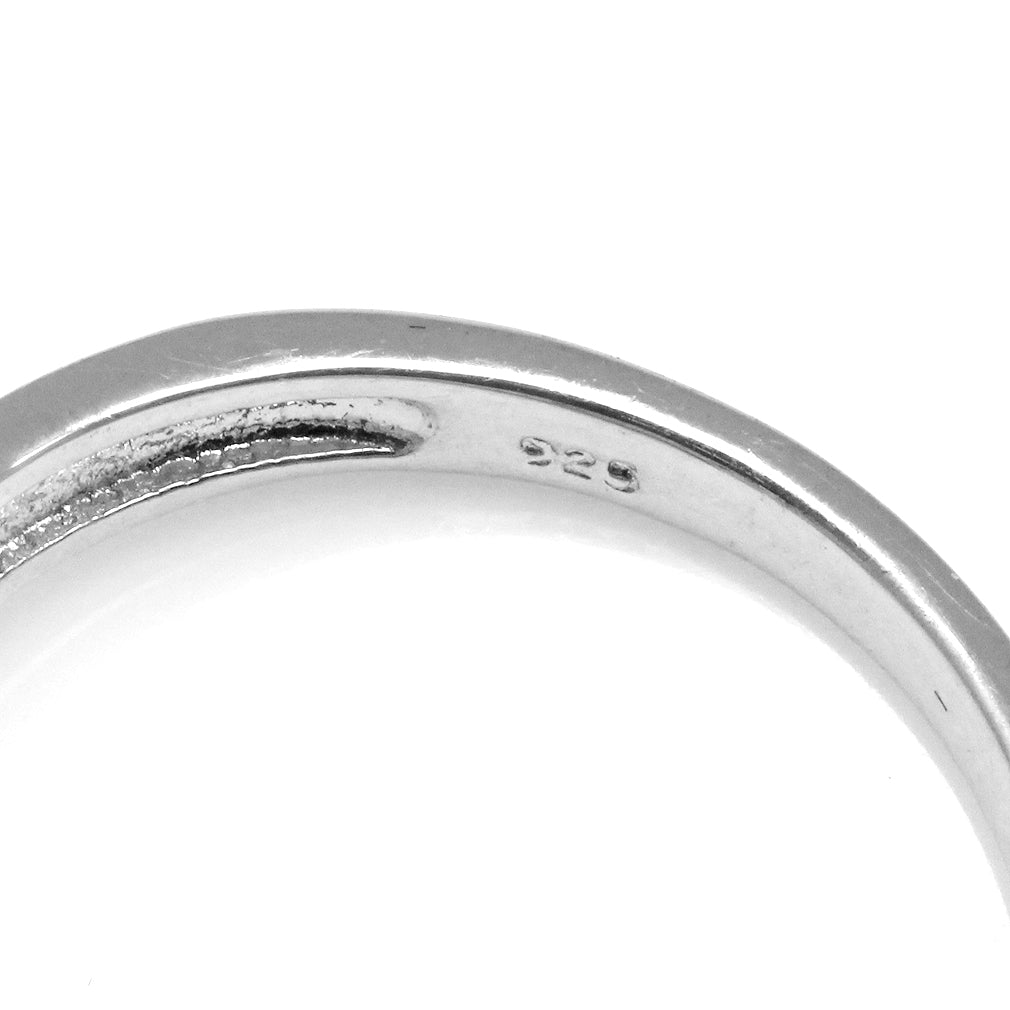 1.3ct. 5 Stone Genuine Tanzanite and White Topaz 925 Sterling Silver Ring - Silvershake-store