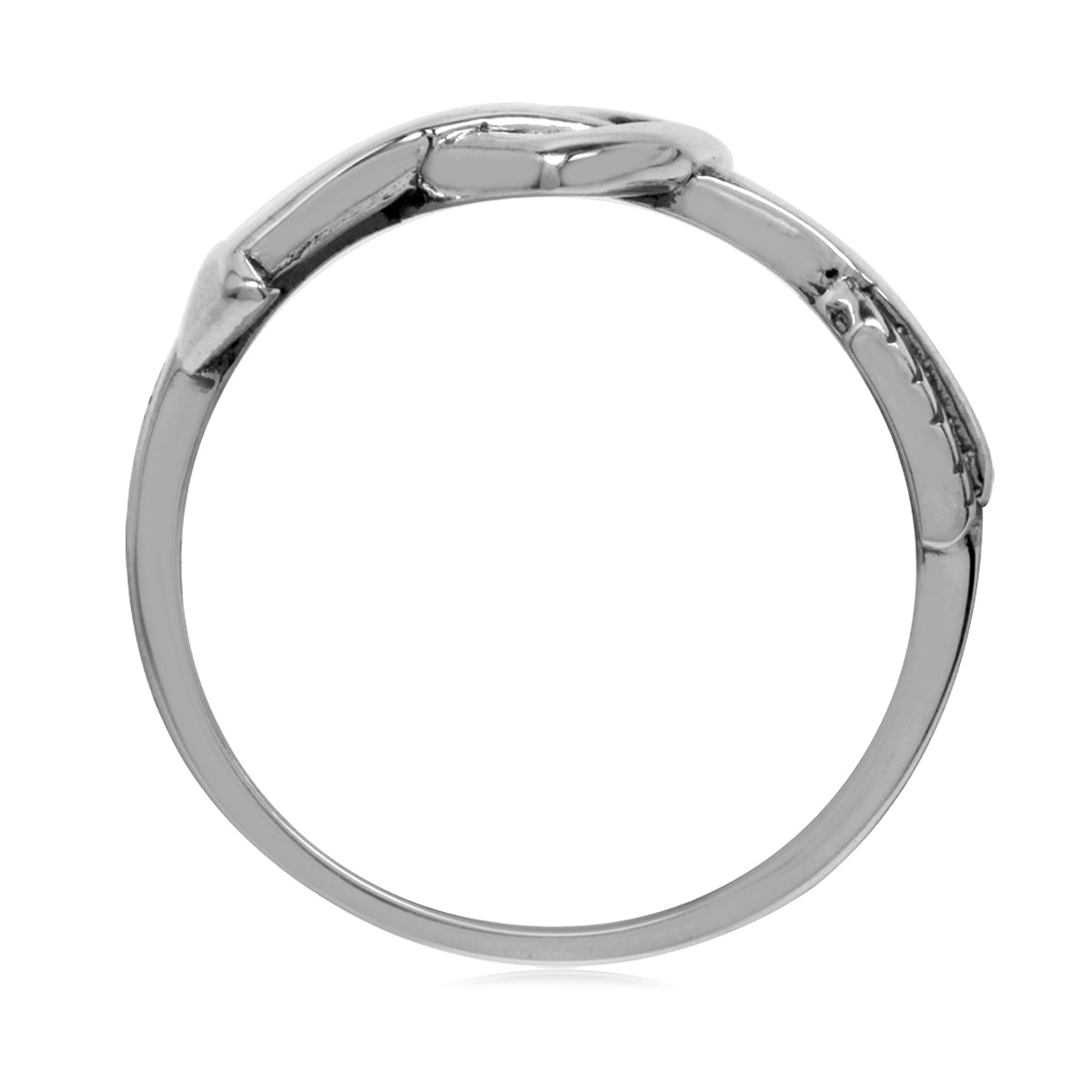925 Sterling Silver Heart and Arrow Love Casual Ring - Silvershake-store