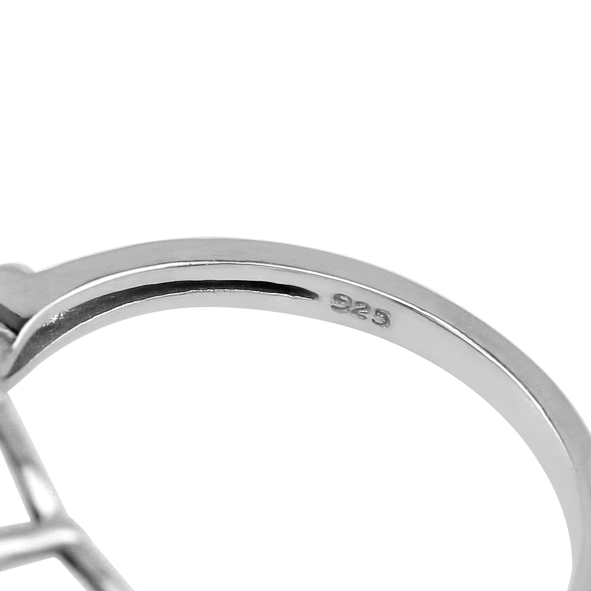 2.32ct. Natural Emerald Green Agate and White Topaz 925 Sterling Silver Heart Victorian Style Ring - Silvershake-store