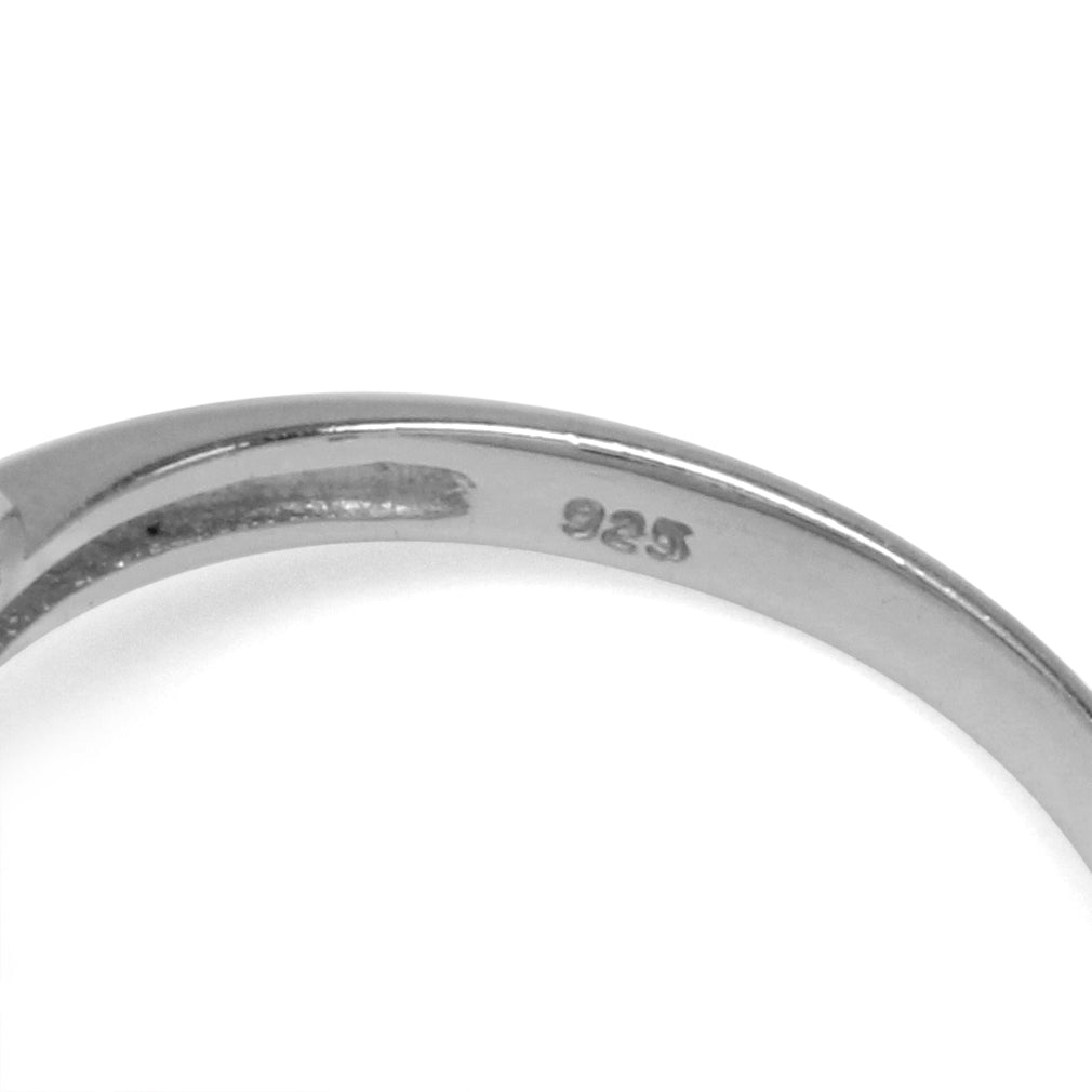 Genuine Amethyst Rhodolite Garnet and London Blue Topaz 925 Sterling Silver Cluster Cocktail Ring - Silvershake-store