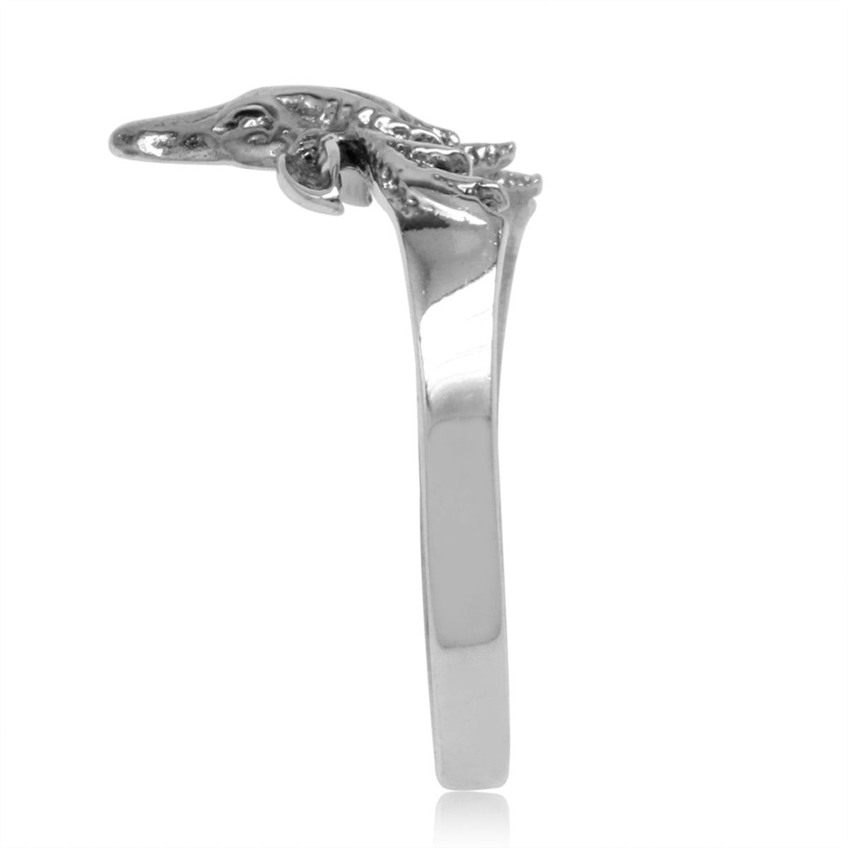 925 Sterling Silver Deer Fashion Casual Ring - Silvershake-store