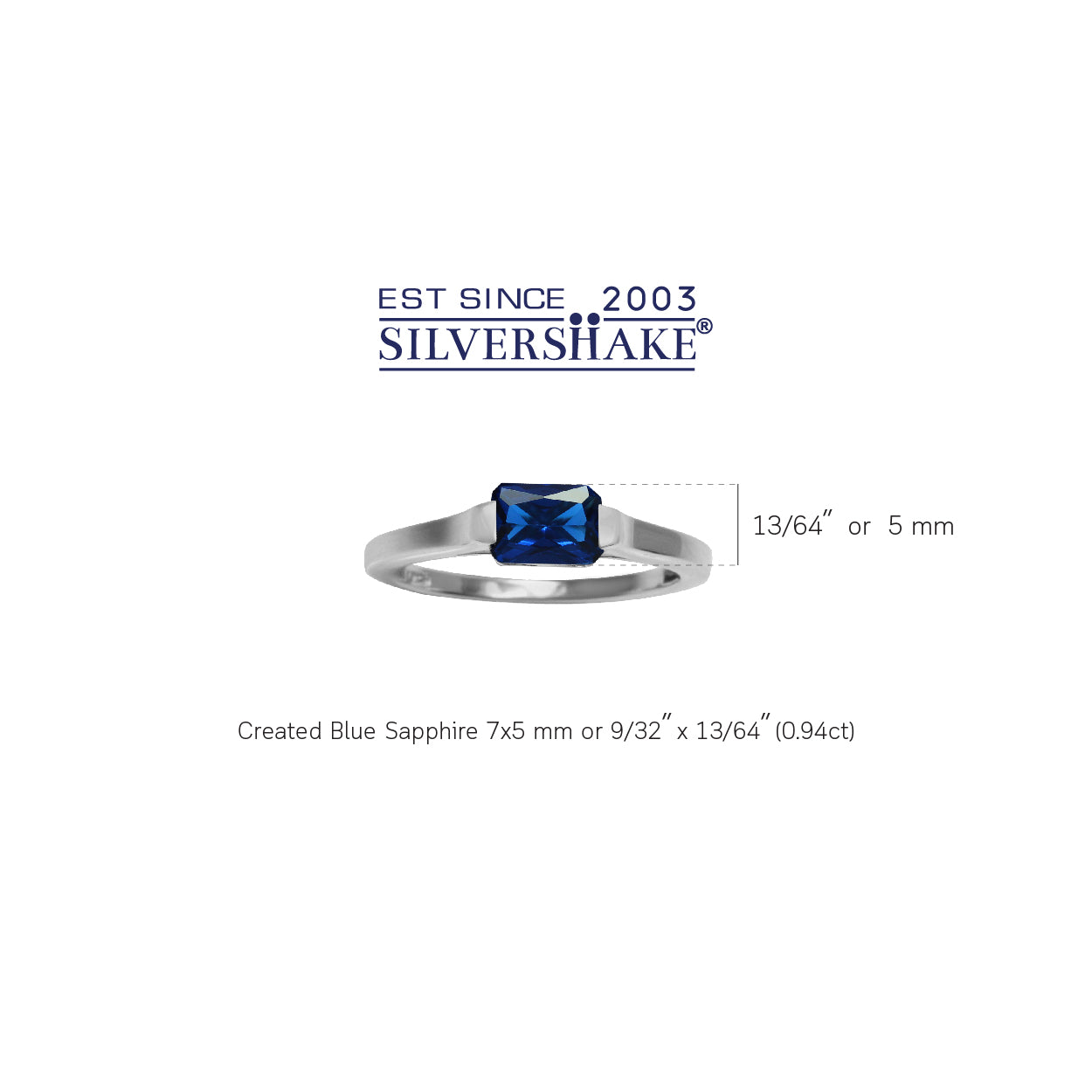 Created Octagon Pink Tourmaline October Birthstone 925 Sterling Silver East-West Solitaire Gemstone Promise Ring - Silvershake-store