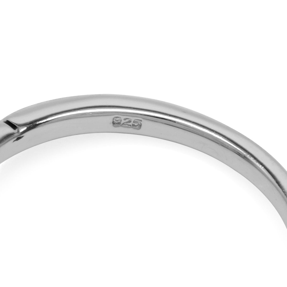 8X6mm American Stabilized Blue Turquoise 925 Sterling Silver Solitaire Casual Gemstone Ring - Silvershake-store