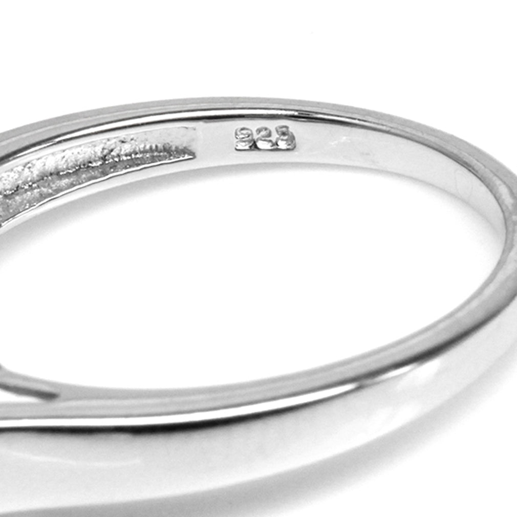 2.4 Ct 10X8mm Natural Oval Shape Black Onyx White Gold Plated 925 Sterling Silver East-West Solitaire Ring - Silvershake-store