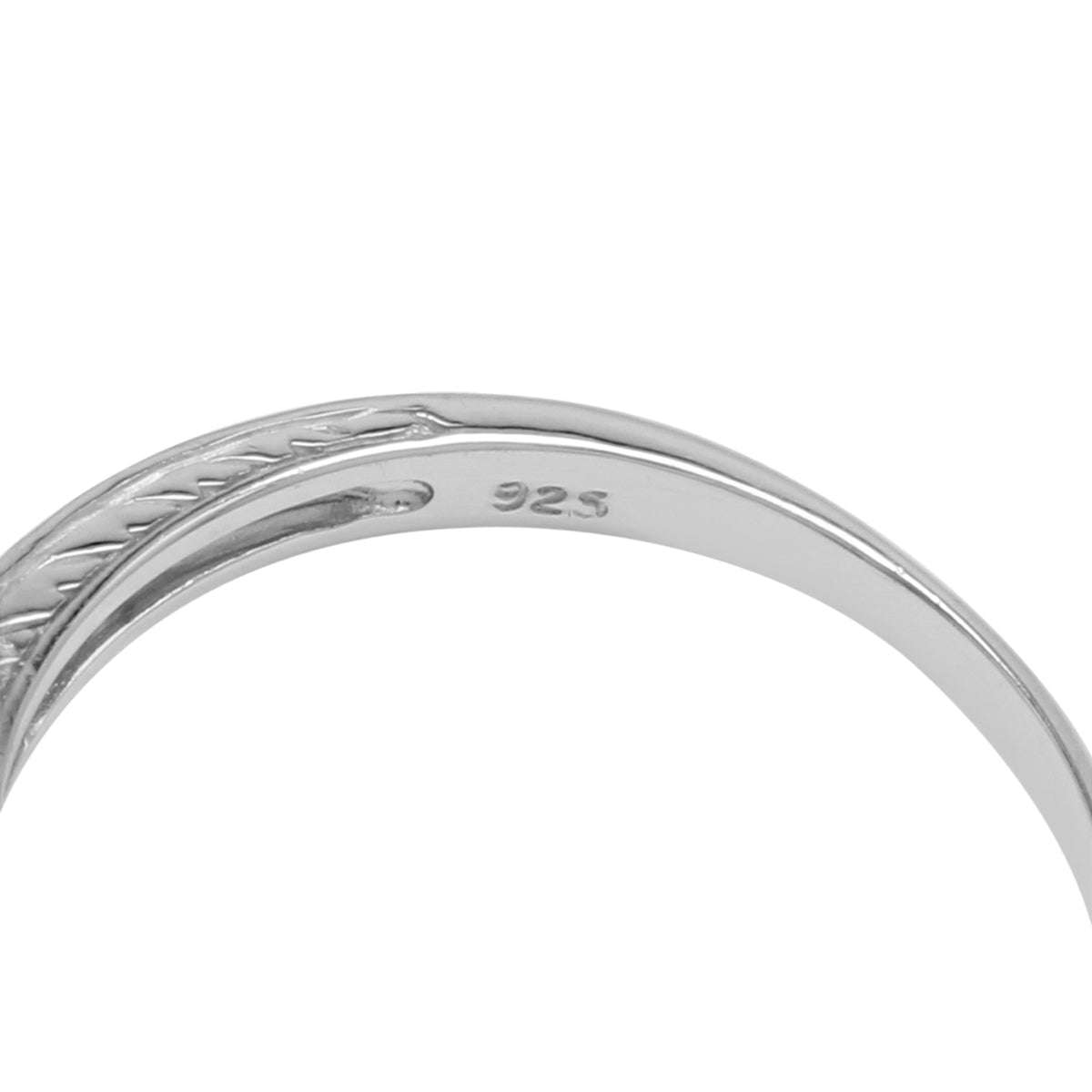 3-Stone Created Round Shape Blue Sapphire White Gold Plated 925 Sterling Silver Anniversary Engagement Ring September Gemstone Birthstone Jewelry for Women - Silvershake-store